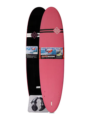 TABLA DE SURF SoftBoard HUBB 7″ PINK-BLACK
