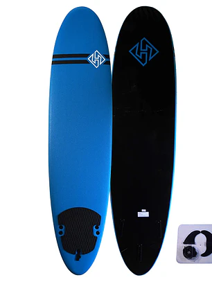 TABLA DE SURF SoftBoard HUBB 7,6″ AQUA BLUE - BLACK