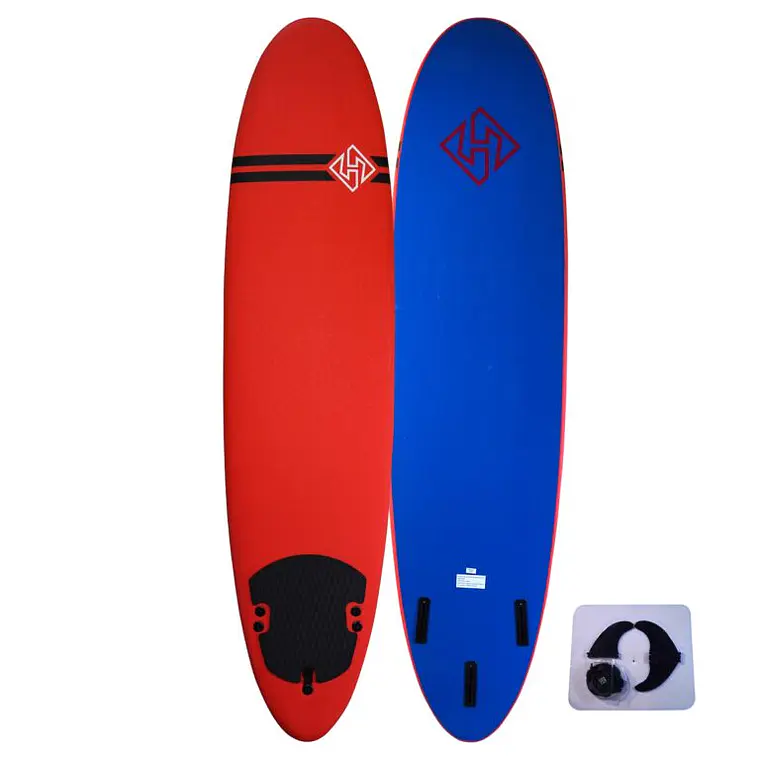 TABLA DE SURF SoftBoard HUBB 8″ RED-BLUE 1