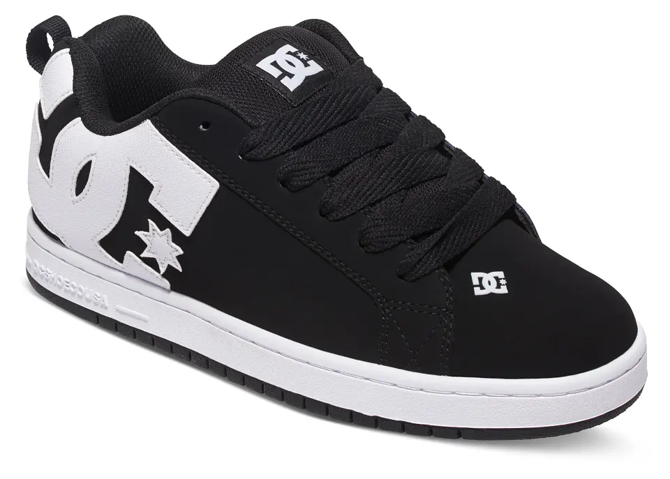 Zapatillas DC COURT GRAFFIK BLACK & WHITE 1