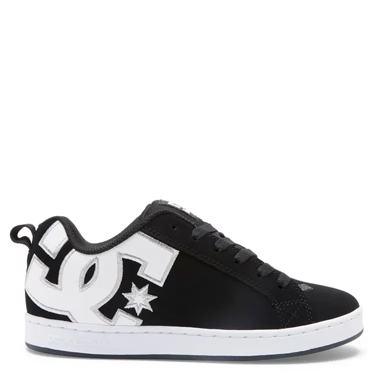 Zapatillas DC COURT GRAFFIK BLACK & WHITE 2