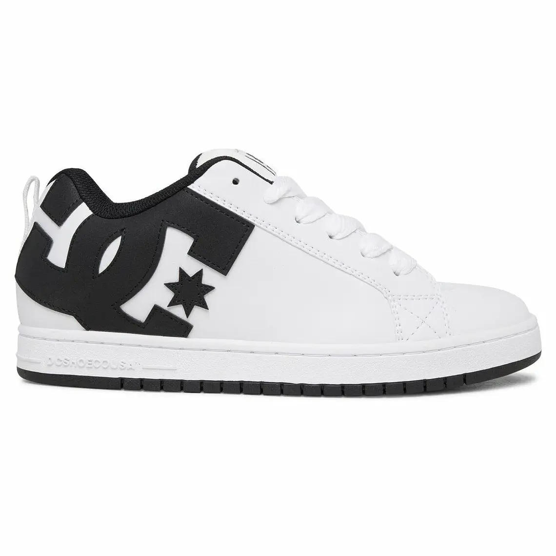 Zapatillas DC COURT GRAFFIK WHITE & BLACK 1