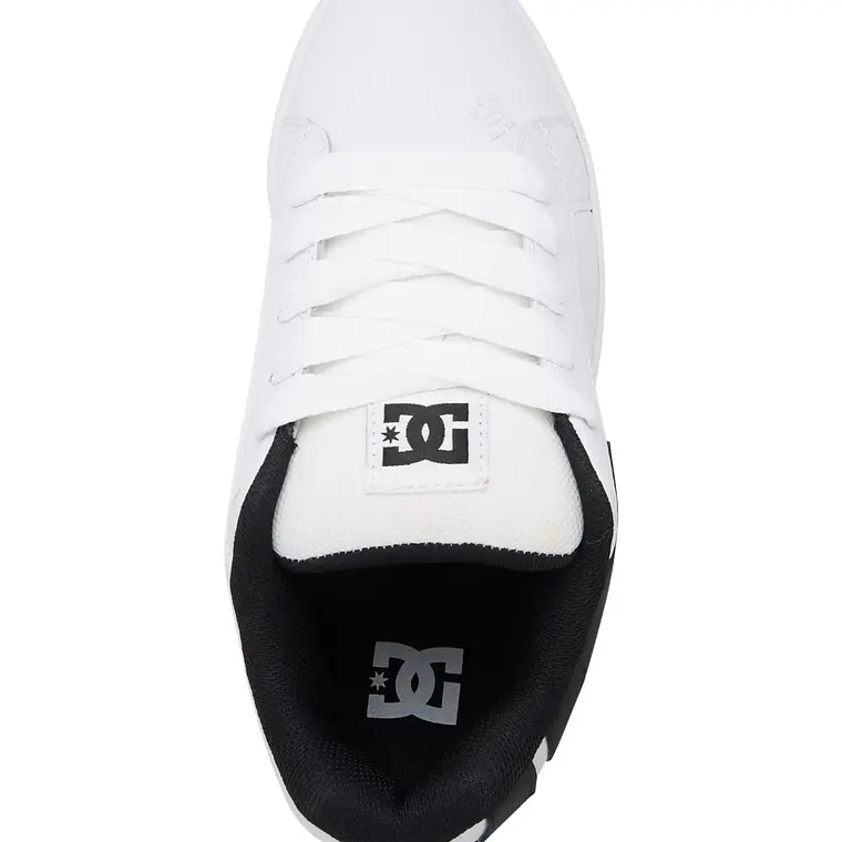Zapatillas DC COURT GRAFFIK WHITE & BLACK 3