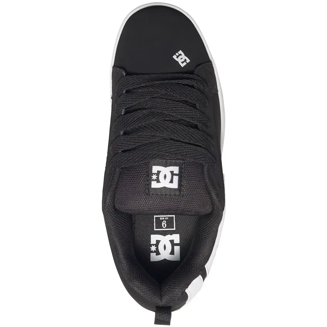 Zapatillas DC COURT GRAFFIK BLACK & WHITE 3