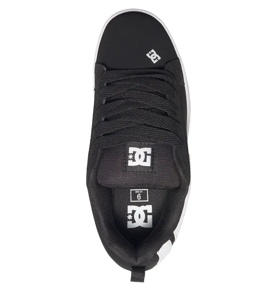 Zapatillas DC COURT GRAFFIK BLACK & WHITE 3