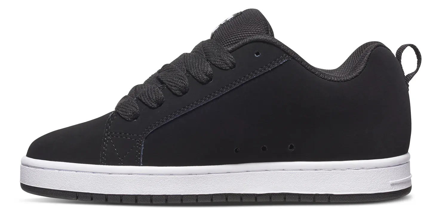Zapatillas DC COURT GRAFFIK BLACK & WHITE 4