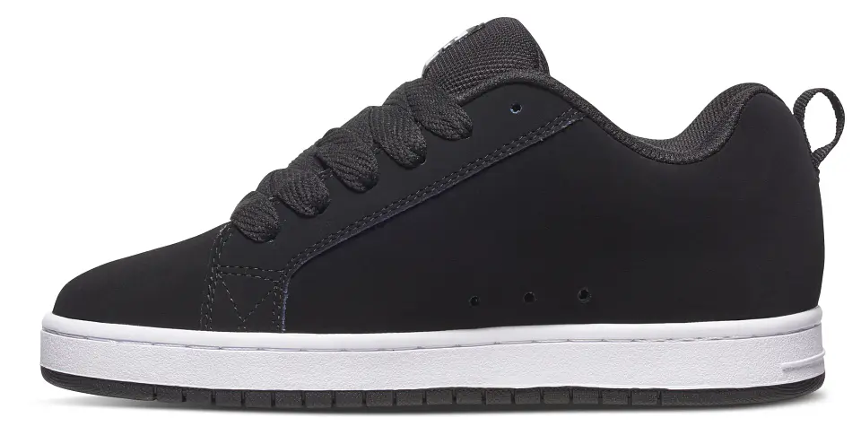 Zapatillas DC COURT GRAFFIK BLACK & WHITE 4