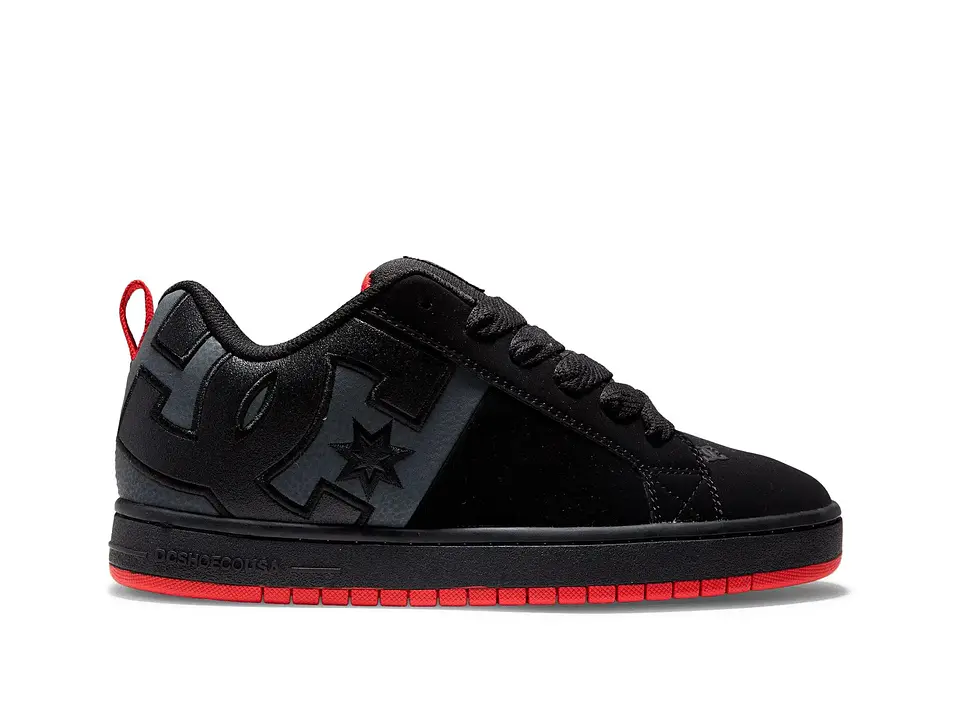 Zapatillas DC COURT GRAFFIK BLACK & GREY 1