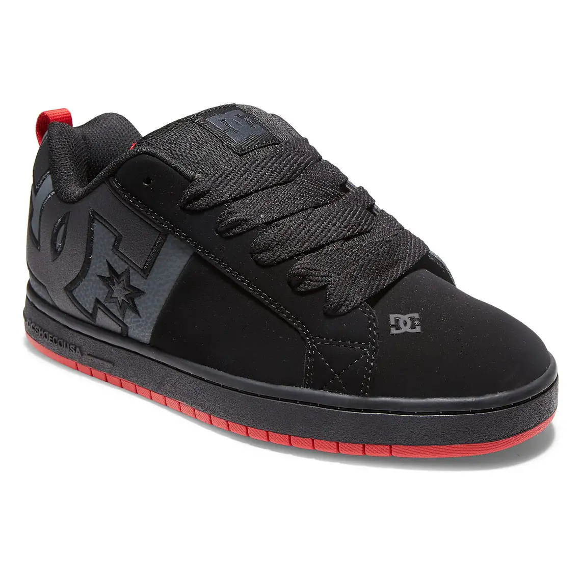 Zapatillas DC COURT GRAFFIK BLACK & GREY 4