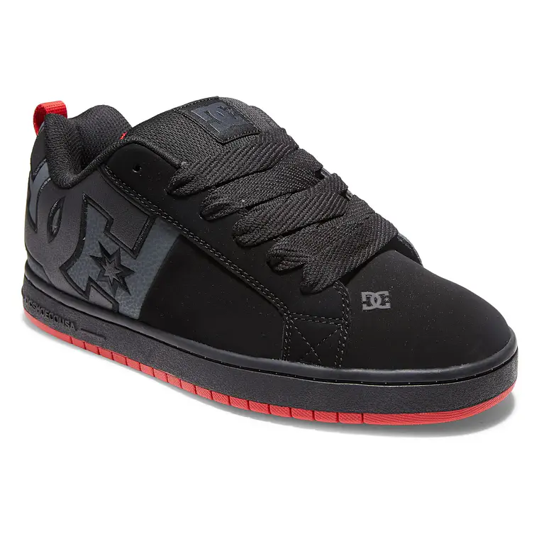 Zapatillas DC COURT GRAFFIK BLACK & GREY 4