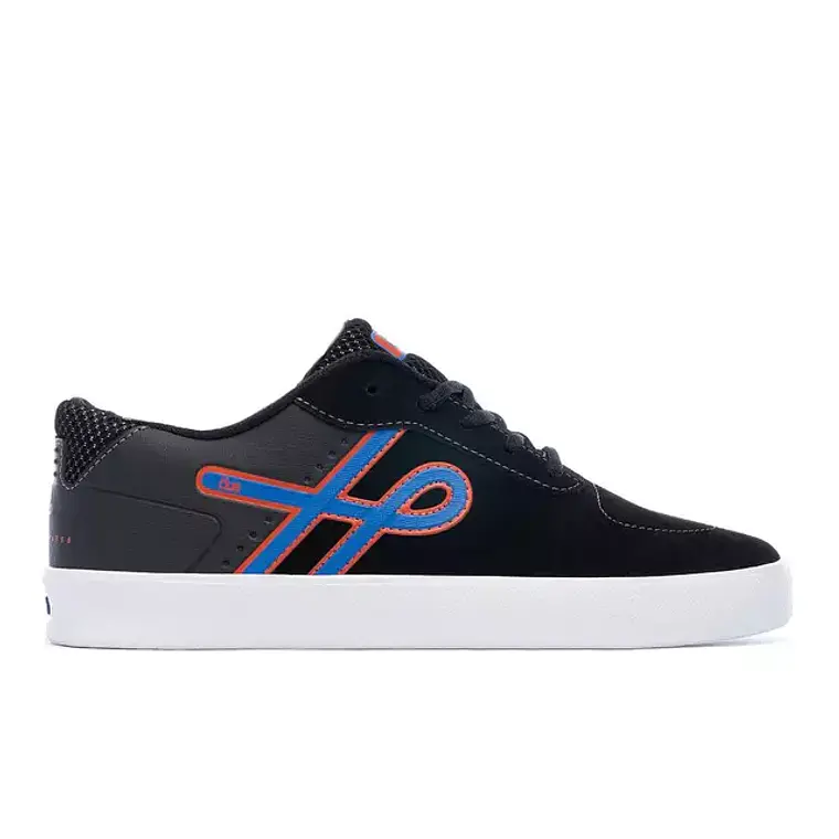 Zapatillas ÖUS Emergente PRT Laranja Essencial – Negro/Azul 2