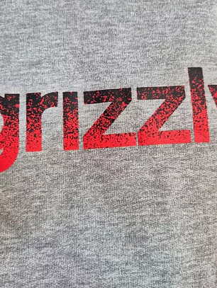  Hoodie Hombre Grizzly Griptape Lowercase Fadeaway Gris