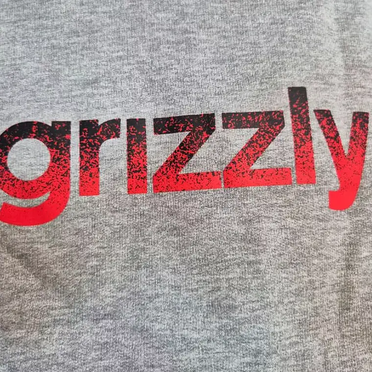  Hoodie Hombre Grizzly Griptape Lowercase Fadeaway Gris 2