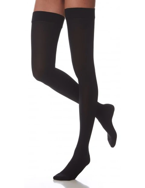 LUNGO VARIMED 280 CON COMPRESIÓN 20/30 MMHG CON LIGA PUNTA CERRADA ( color negro )