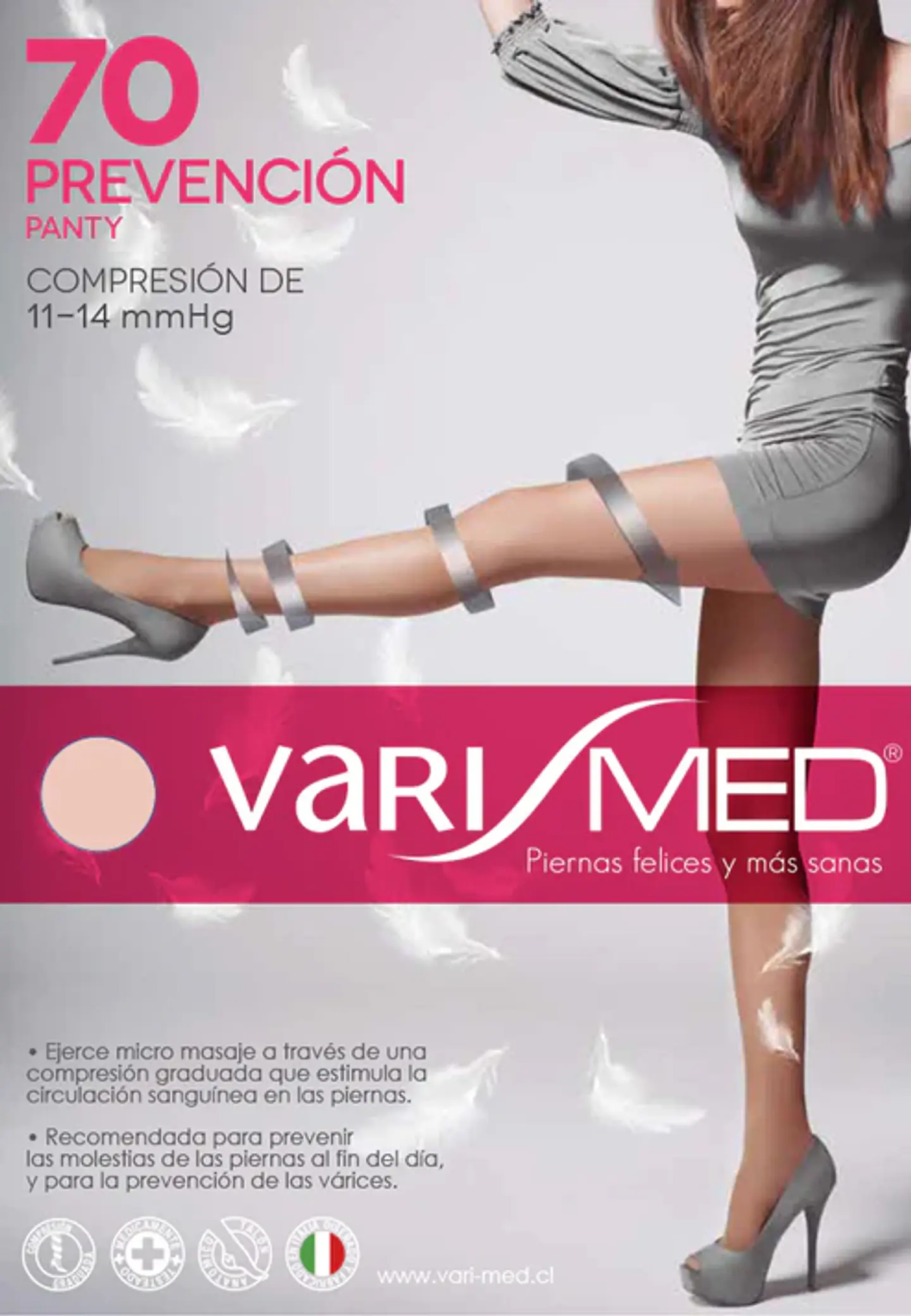 Panty Varimed 70 compresión graduada 11-14 mmHg 1