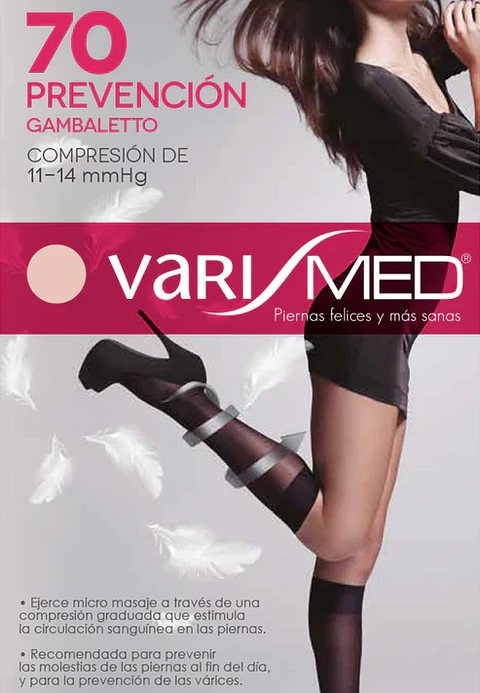 Mini media Varimed 70 compresión graduada 11-14 mmHg