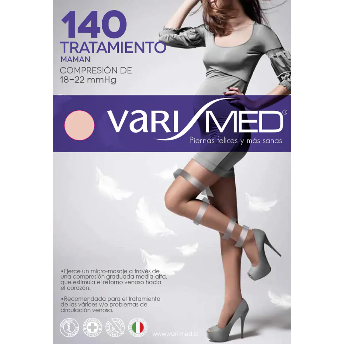 Panty Mamam Varimed 140 compresión graduada 18-22 mmHg = 15- | PROSALUD ...