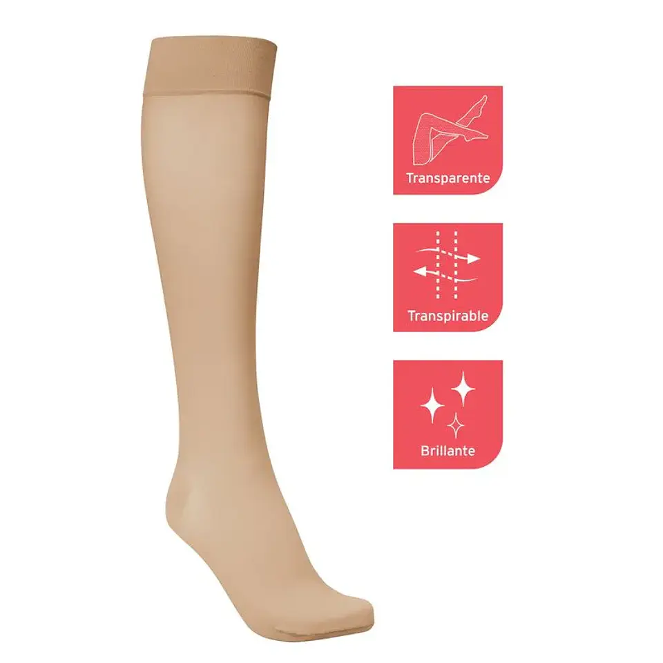JOBST® ULTRASHEER Compresión Baja Rodilla 15-20 mmHg 3