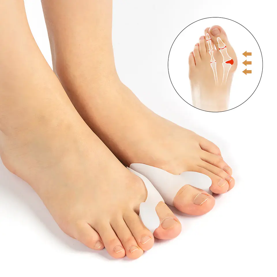 Almohadillas De Silicona Plantilla Pies Protector Juanetes 1