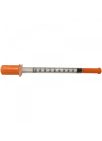 Jeringa desechable insulina