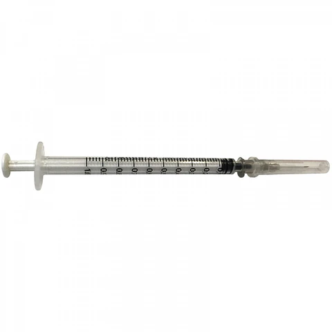 Jeringa desechable tuberculina