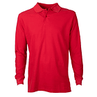 Polera Pique Manga Larga Hombre 18