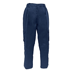 Pantalón Cargo Gabardina Cintura Elasticada 1