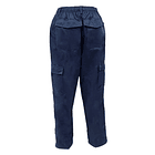 Pantalón Cargo Gabardina Cintura Elasticada 4