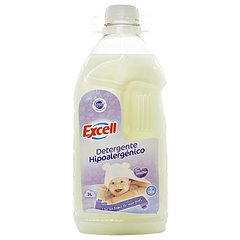 Detergente Líquido Hipoalergénico Excell Botella 3 litros