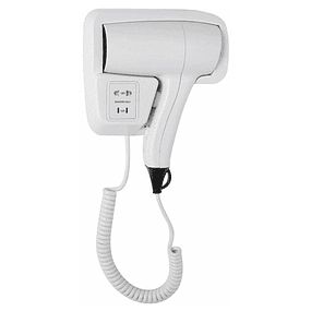 SECADOR CABELO HI-SET ADVANCE BRANCO C/TOMADA 1200W