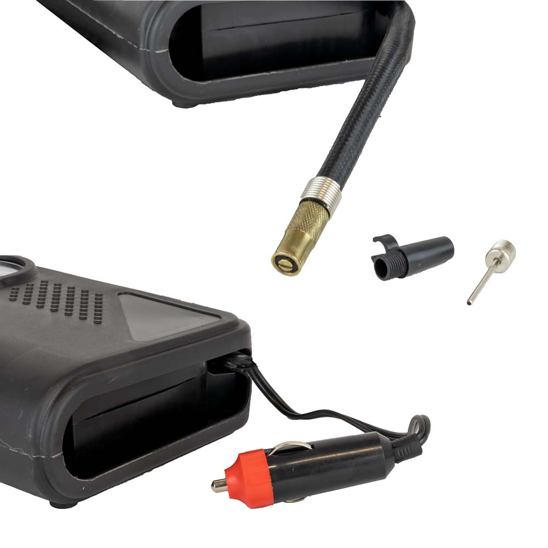 COMPRESOR DE AIRE PORTÁTIL - 12V/100W 4