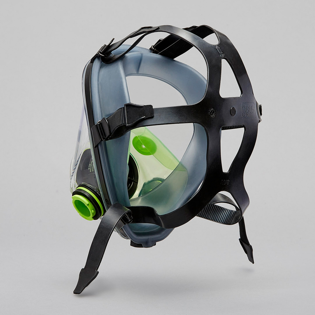 Máscara Facial Completa Em Borracha - BLS 2