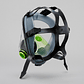 Máscara Facial Completa Em Borracha - BLS - Thumbnail 2