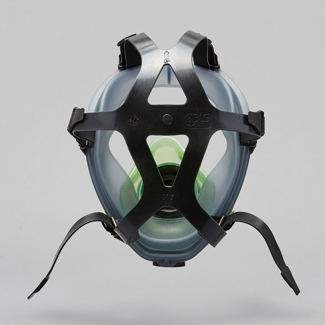 Máscara Facial Completa Em Borracha - BLS 3