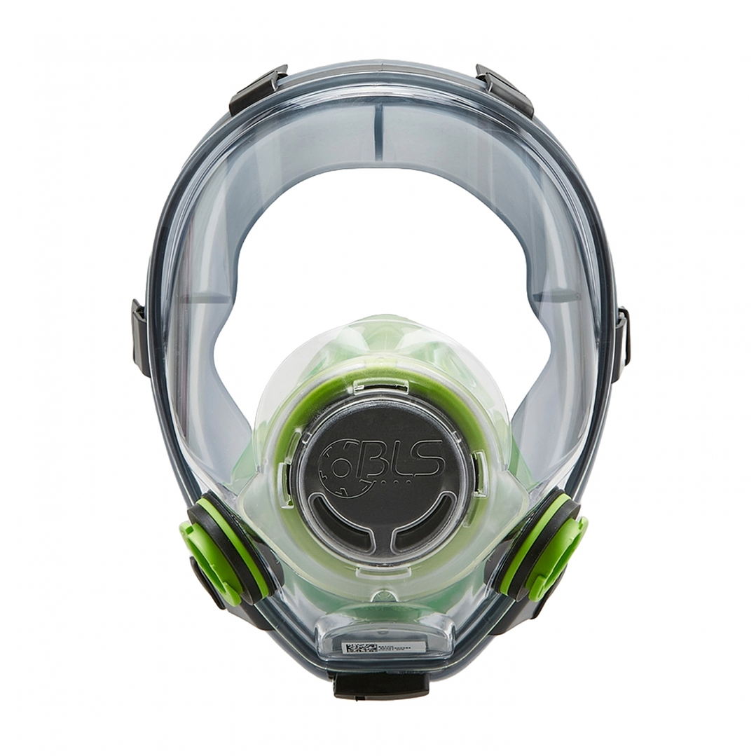 Máscara Facial Completa Em Borracha - BLS 1