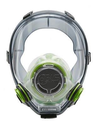 Máscara Facial Completa Em Borracha - BLS