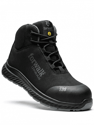 Bota Onix S3S Fibra Vidro PU ESD SR - FOR WALK