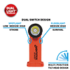 XPP-5566GX Nightstick Linterna Roja Mano 90º Intrínsecamente segura Dual Light 3 x AA (incluidas)