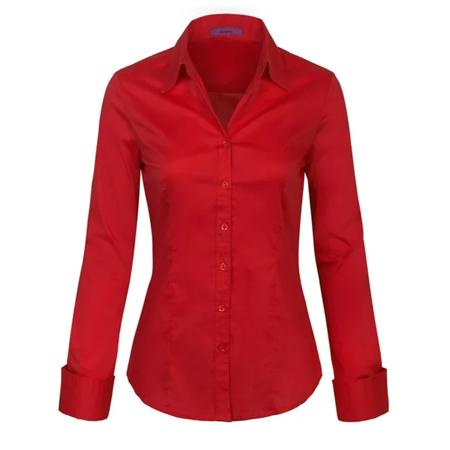 BLUSA OXFORD MANGA LARGA 3