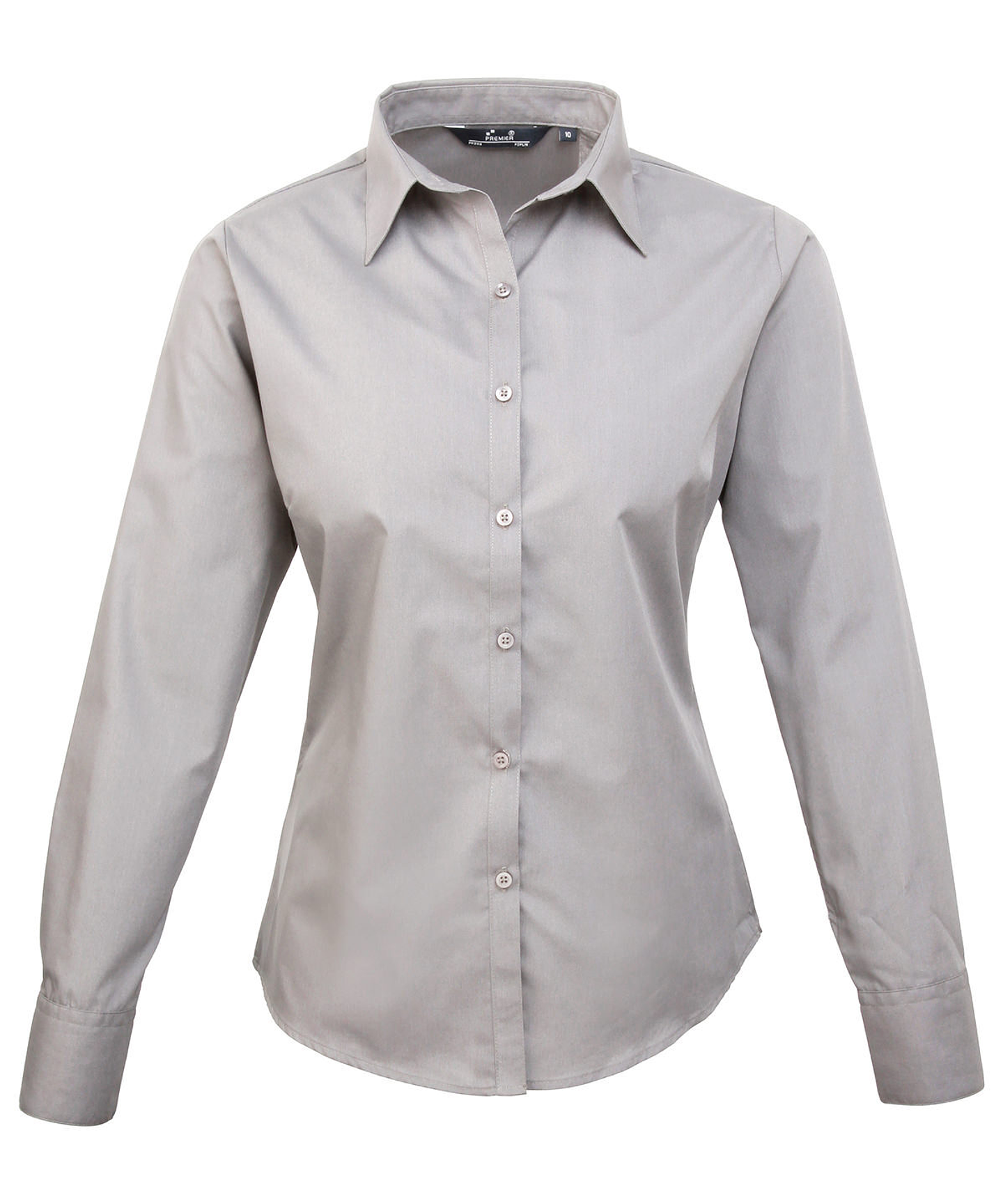BLUSA OXFORD MANGA LARGA 4