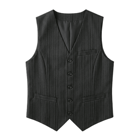 Chaleco Mozo  tela listada