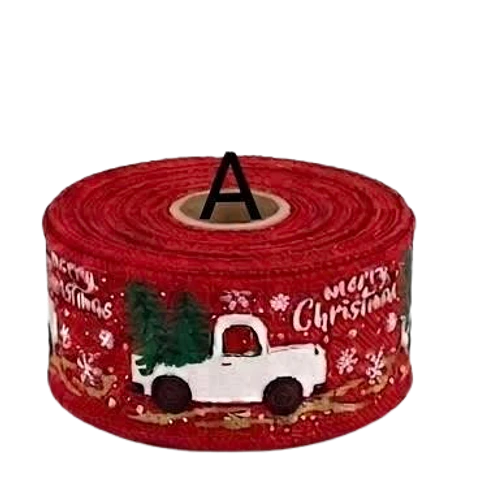 CINTA FALLA NAVIDAD 5,0 CM X 50 MTS.
