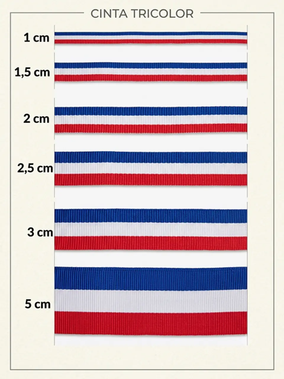 CINTA TRICOLOR X 100 MT 1