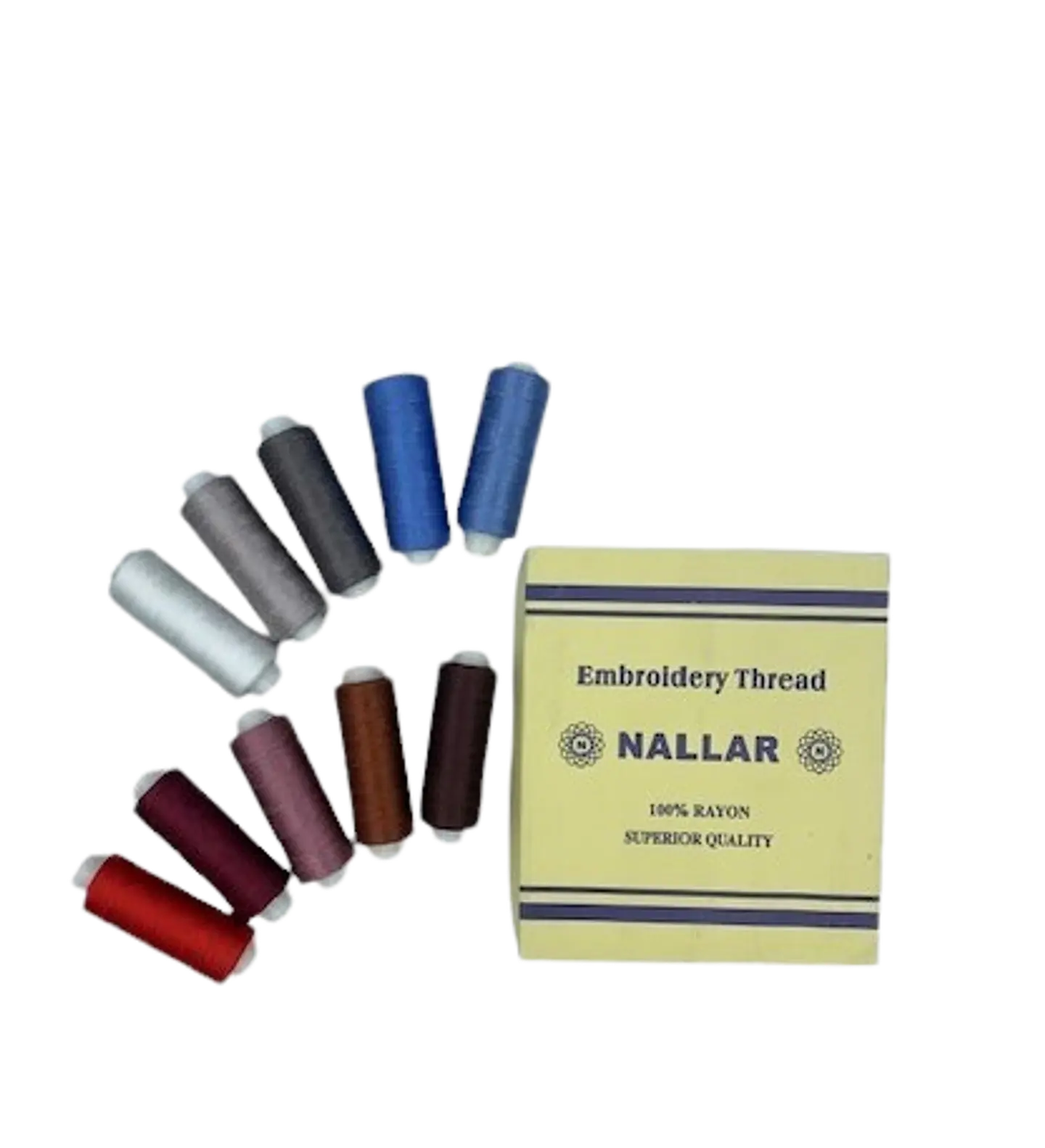 HILO BORDAR CAJA  X 10 UNIDADES 1