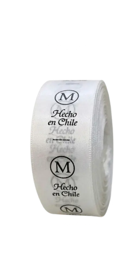  Etiquetas Hecho en Chile 100 MT