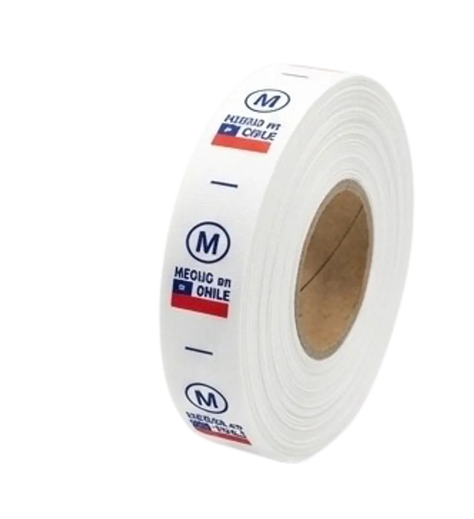  Etiquetas Bandera Chilena 100 MT 2