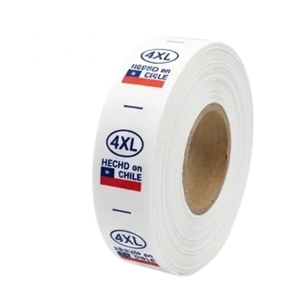  Etiquetas Bandera Chilena 100 MT 3