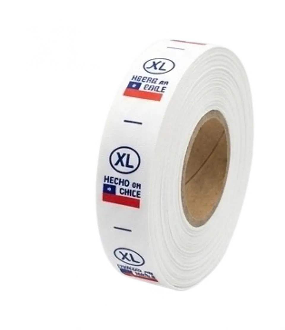  Etiquetas Bandera Chilena 100 MT 7