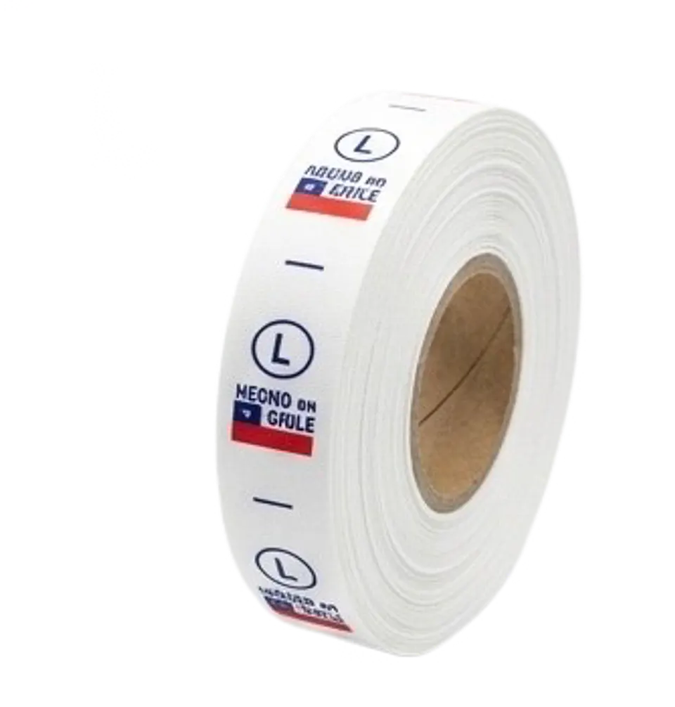 Etiquetas Bandera Chilena 100 MT 8