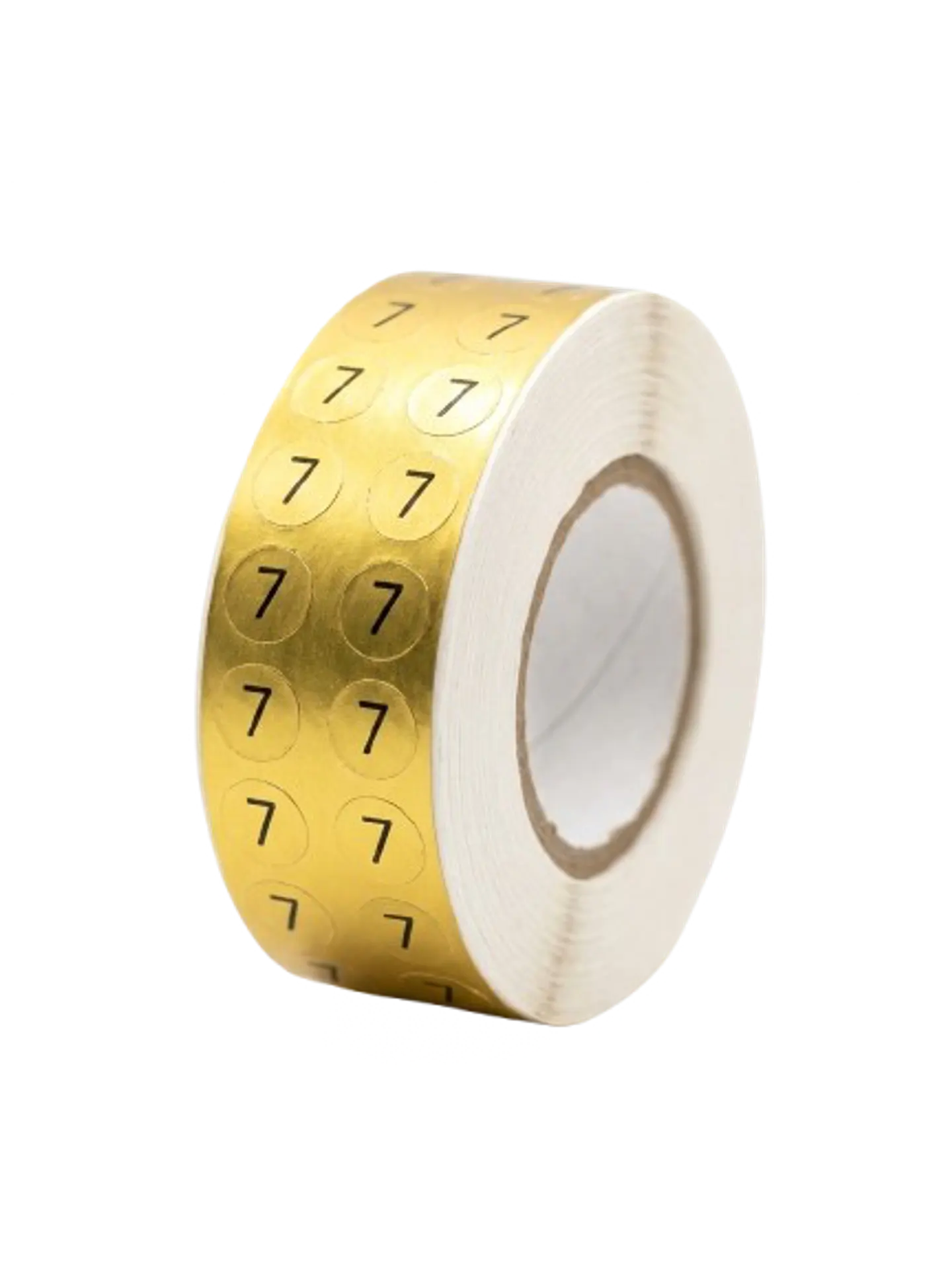 Etiquetas Adhesivas Doradas Circulares 10MM 1